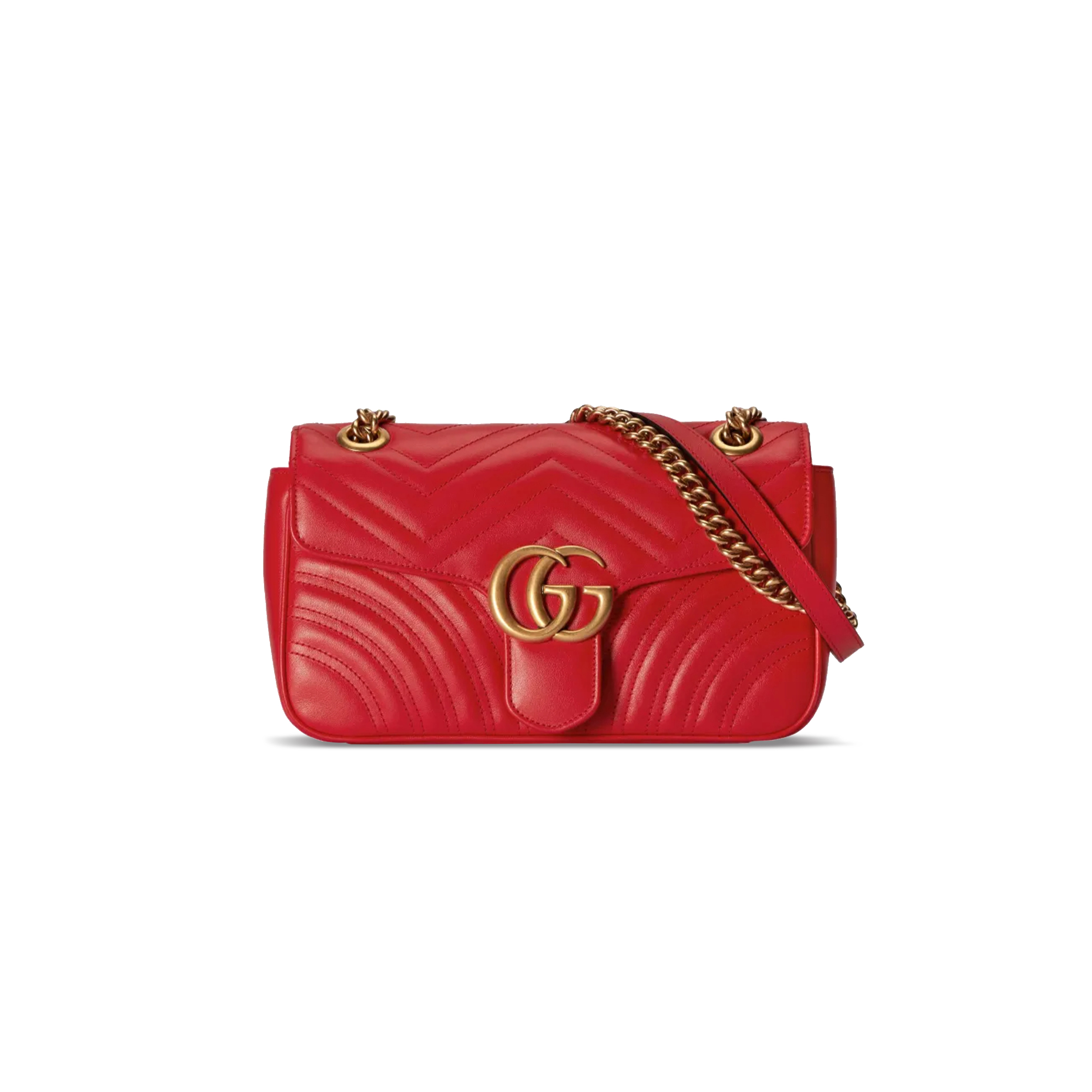 GUCCI MARMONT SMALL MATELASSE SHOULDER BAG 443497 (26*15*7cm)